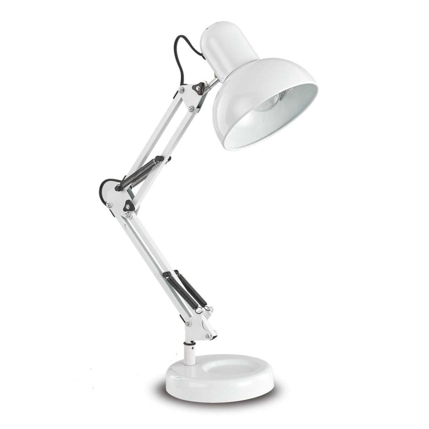 Ideal Lux - Настольная лампа 1xE27/40W/230V белая