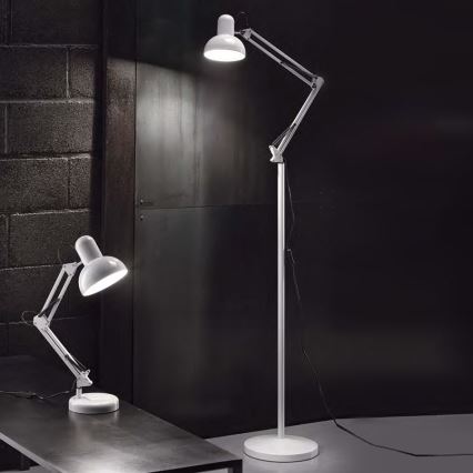 Ideal Lux - Настольная лампа 1xE27/40W/230V белая