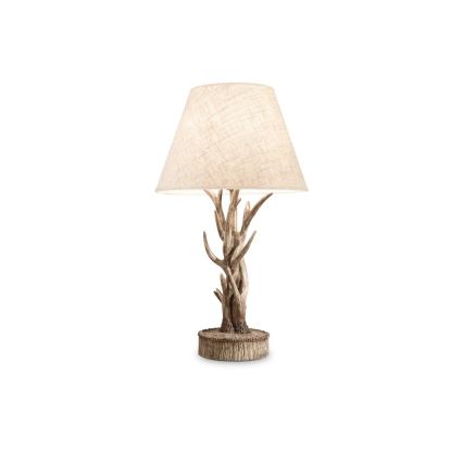 Ideal Lux - Настольная лампа CHALET 1xE27/60W/230V рога