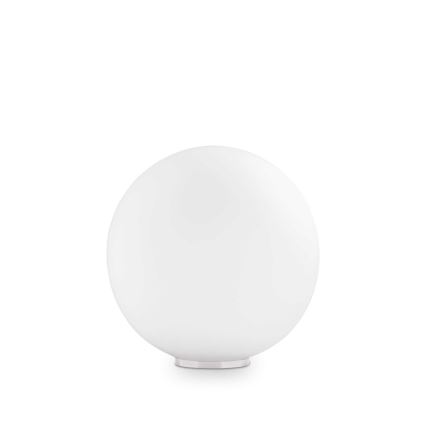 Ideal Lux - Настольная лампа MAPA 1xE27/42W/230V Ø 30 см белая