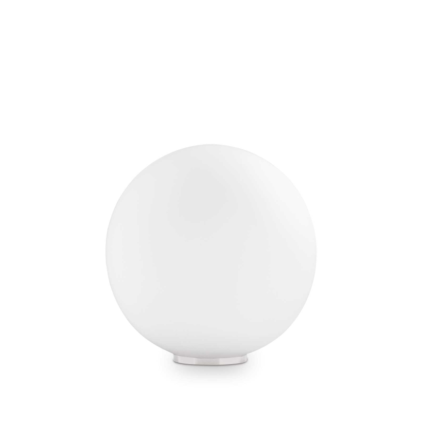 Ideal Lux - Настольная лампа MAPA 1xE27/42W/230V Ø 30 см белая