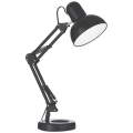 Ideal Lux - Настольная лампа 1xE27/40W/230V черная