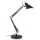 Ideal Lux - Настільна лампа 1xE27/42W/230V чорний