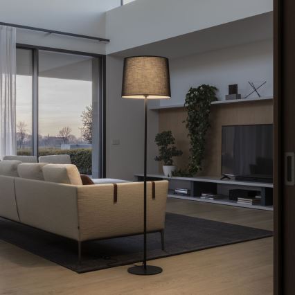 Ideal Lux - Ножка лампы SET UP 1xE27/42W/230V черный