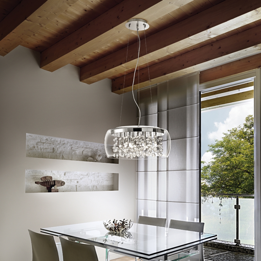 Ideal Lux - Підвісна люстра 8xG9/40W/230V