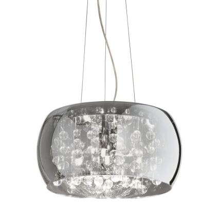 Ideal Lux - Підвісна люстра AUDI 5xG9/40W/230V димчастий