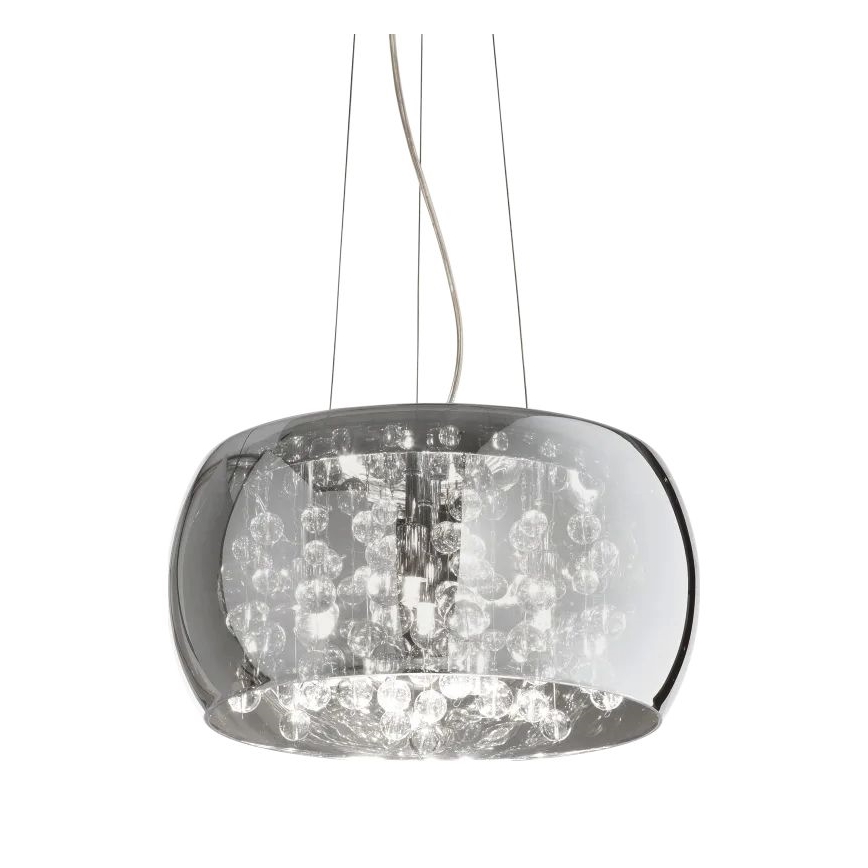 Ideal Lux - Підвісна люстра AUDI 5xG9/40W/230V димчастий