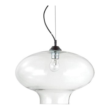 Ideal Lux - Підвісна люстра BISTRO 1xE27/60W/230V діаметр 40 см прозорий