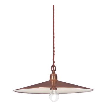 Ideal Lux - Підвісна люстра CANTINA 1xE27/42W/230V діаметр 35 см мідь