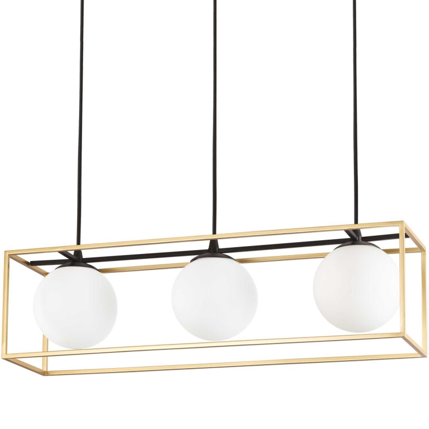 Ideal Lux - Підвісна люстра LINGOTTO 3xE14/28W/230V