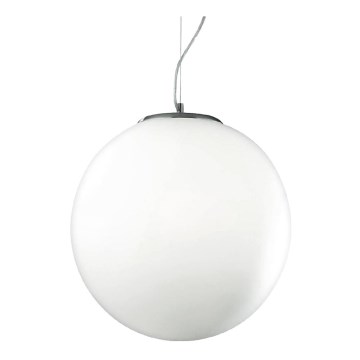 Ideal Lux - Підвісна люстра на тросі MAPA 1xE27/42W/230V діаметр 40 см біла