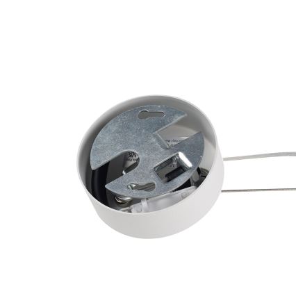 Ideal Lux - Підвісна люстра на тросі MAPA 1xE27/42W/230V діаметр 40 см біла