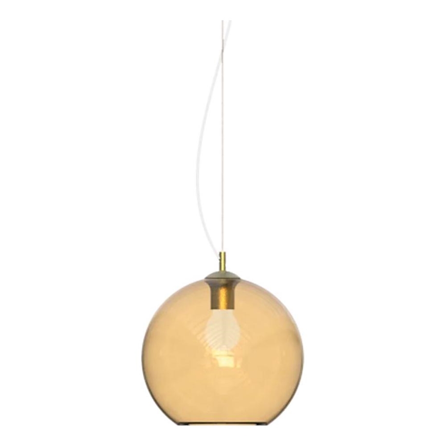 Ideal Lux - Підвісна люстра NEMO 1xE27/42W/230V діаметр 30 см бежевий