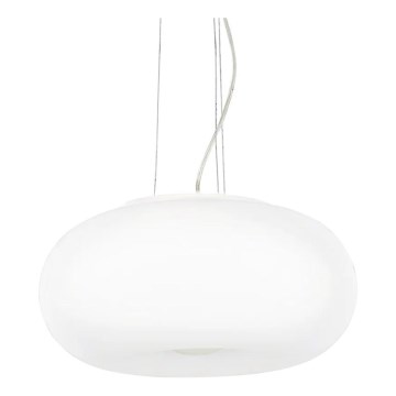 Ideal Lux - Підвісна люстра ULISSE 3xE27/60W/230V діаметр 52 см білий