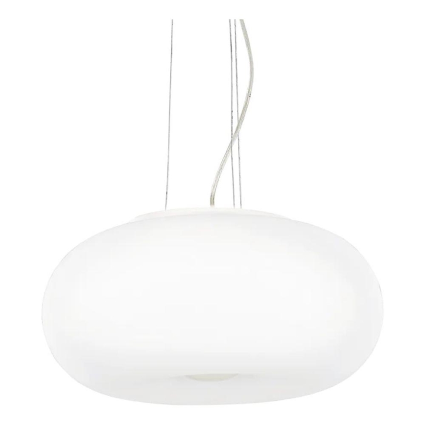 Ideal Lux - Підвісна люстра ULISSE 3xE27/60W/230V діаметр 52 см білий