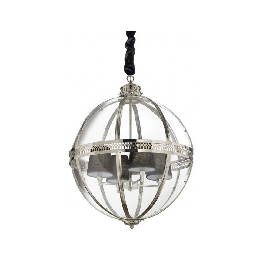 Ideal Lux - Підвісна люстра WORLD 4xE14/40W/230V