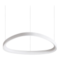 Ideal Lux - подвесная LED-люстра на тросе GEMINI LED/47Вт/230В 2700K диам. 61 см CRI 90 белая