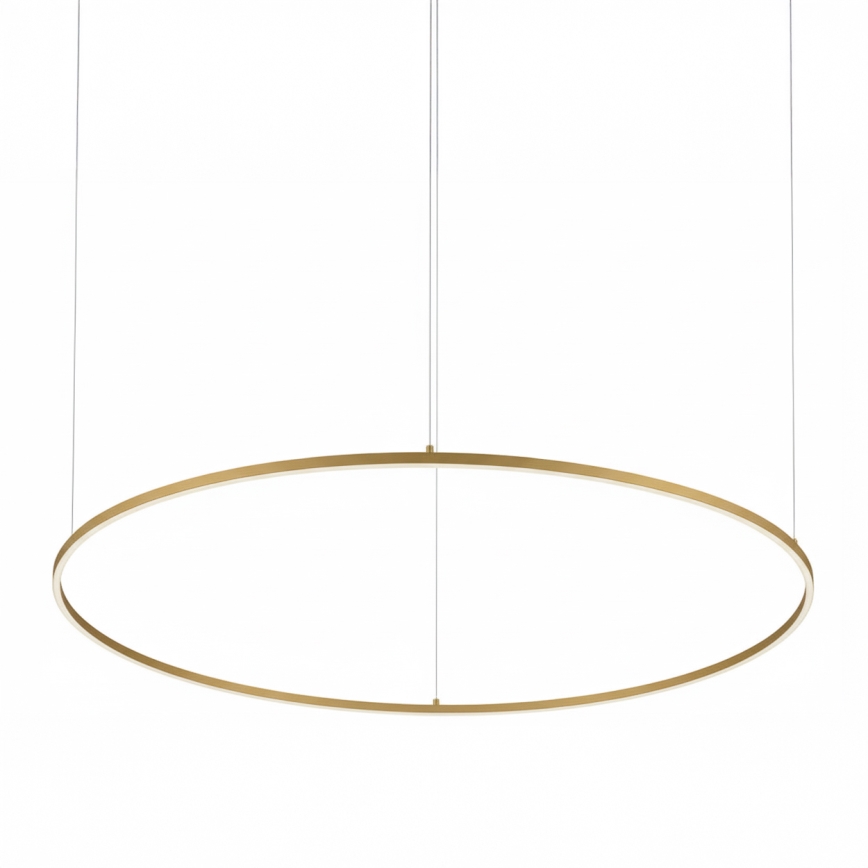 Ideal Lux - LED-люстра на тросе ORACLE SLIM LED/29W/230V 4000K CRI 90 диам. 50 см золотая
