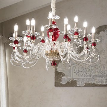 Ideal Lux - Подвесная люстра BARONET 15xE14/40W/230V