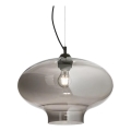 Ideal Lux - Подвесная люстра BISTRO 1xE27/60W/230V диаметр 40 см дымчатый