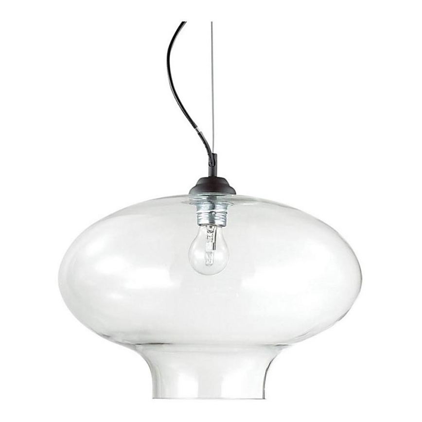 Ideal Lux - Подвесная люстра BISTRO 1xE27/60W/230V диаметр 40 см прозрачный