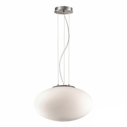 Ideal Lux - Подвесная люстра CANDY 1xE27/42W/230V диаметр 40 см белый