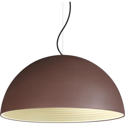 Ideal Lux - Подвесная люстра FOLK 1xE27/60W/230V диаметр 50 см коричневый