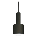 Ideal Lux - Подвесная люстра HOLLY 1xE27/60W/230V диаметр 12 см черный