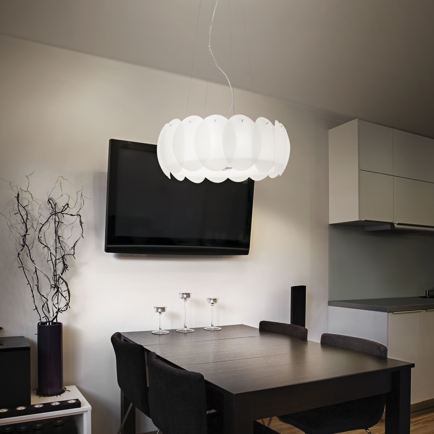Ideal Lux - Подвесная люстра на тросе 5xE27/60W/230V