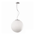 Ideal Lux - Подвесная люстра на тросе MAPA 1xE27/42W/230V, Ø 20 см, белая