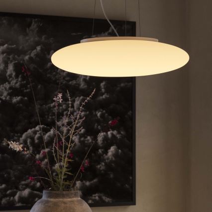 Ideal Lux - Подвесная люстра на тросе SMARTIES 3xE27/42W/230V 50 cm белая
