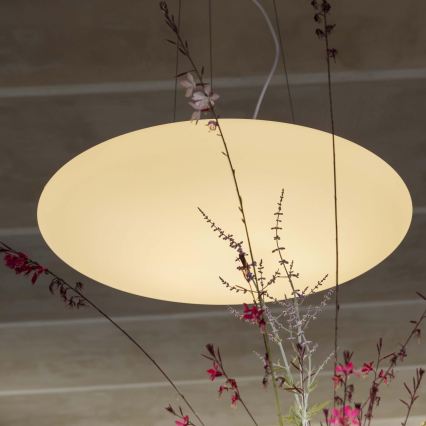 Ideal Lux - Подвесная люстра на тросе SMARTIES 3xE27/42W/230V 50 cm белая