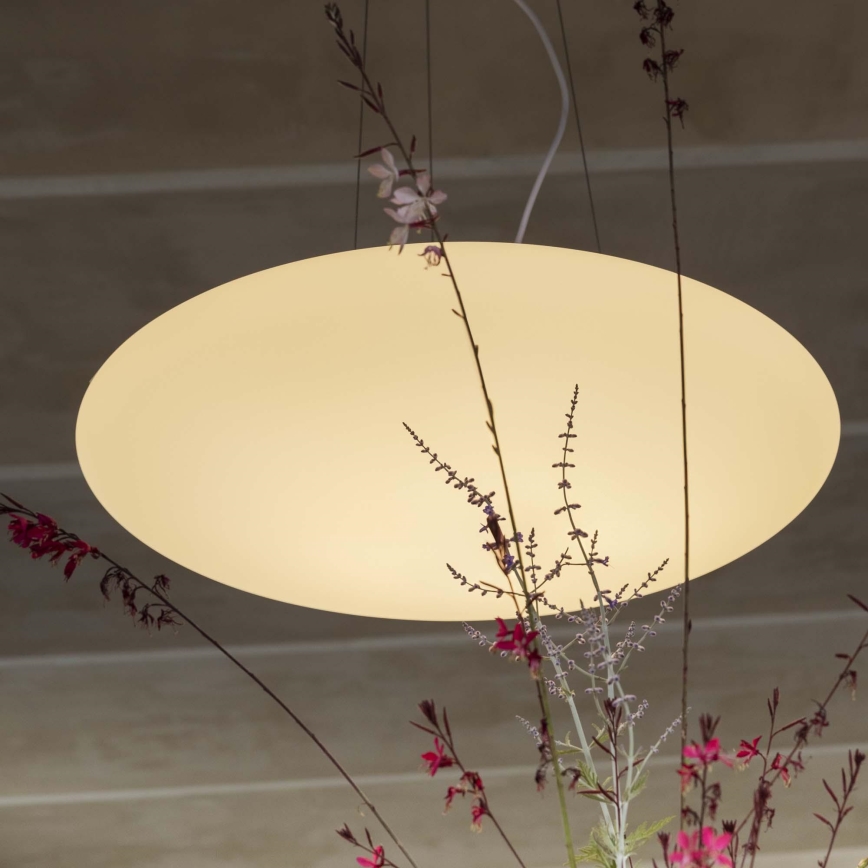 Ideal Lux - Подвесная люстра на тросе SMARTIES 3xE27/42W/230V 50 cm белая