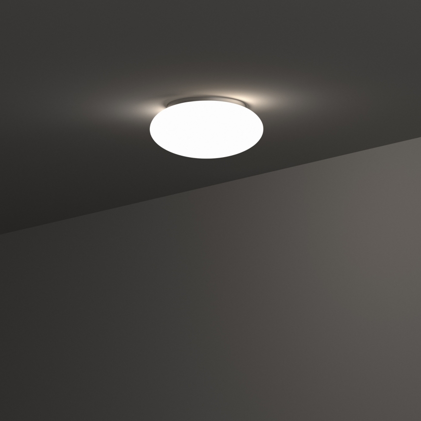 Ideal Lux - Потолочный светильник для ванной комнаты BUBBLE 1xE27/60W/230V диаметр 33,5 см IP44 белый