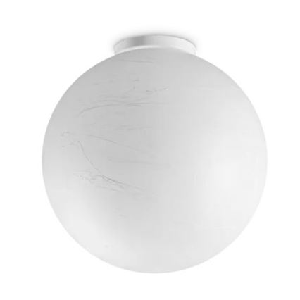 Ideal Lux - Потолочный светильник CARTA 1xE27/25W/230V диаметр 30 см белый