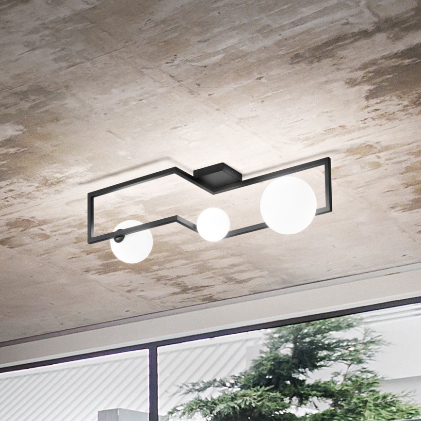 Ideal Lux - Пристельова LED люстра ANGOLO 3xG9/3W/230V чорний