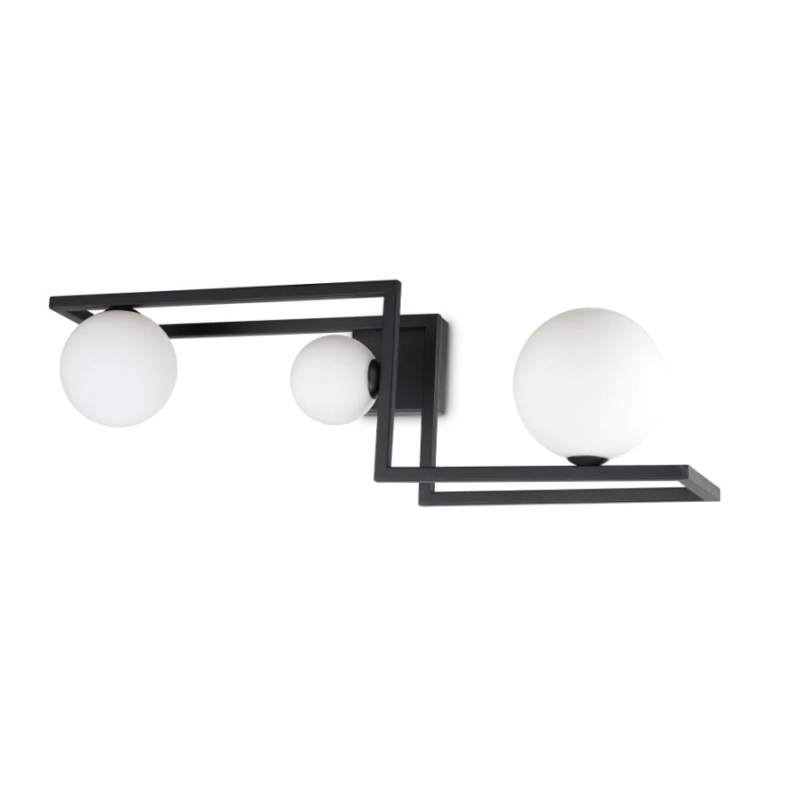 Ideal Lux - Пристельова LED люстра ANGOLO 3xG9/3W/230V чорний