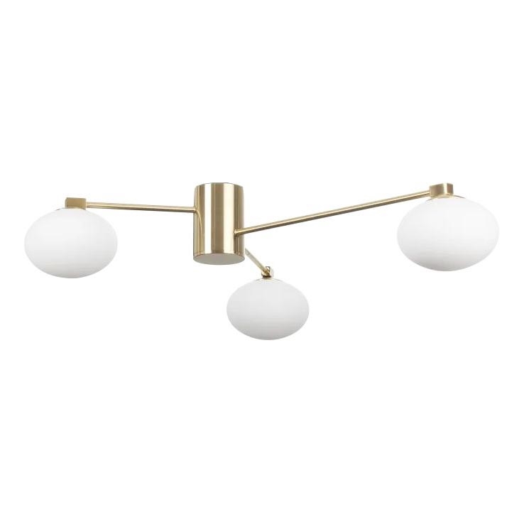 Ideal Lux - Пристельова LED люстра HERMES 3xG9/3W/230V діаметр 90 см золотий