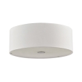 Ideal Lux - Потолочный светильник WOODY 4xE27/60W/230V диаметр 50 см белый