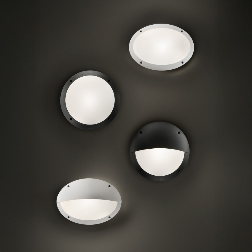 Ideal Lux - Рабочий светильник 1xE27/23W/230V IP66 черный
