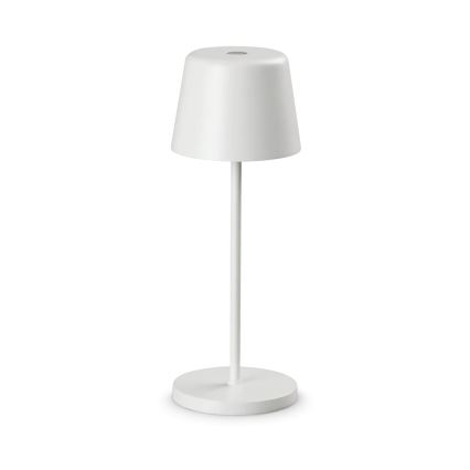 Ideal Lux - LED Сенсорна вулична настільна лампа з регулюванням яскравості CUTE LED/2,5W/3,7V USB 2200-2700K IP65 білий