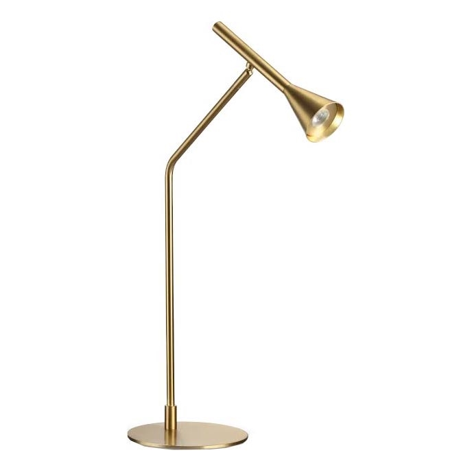 Ideal Lux - Сенсорна настільна LED лампа з регулюванням яскравості DIESIS LED/6,5W/230V CRI 90 золотий