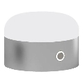 Ideal Lux - Сенсорна настільна LED лампа з регулюванням яскравості MIGNON LED/5W/5V діаметр 10 см CRI 90 глянцевий хром