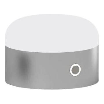 Ideal Lux - Сенсорна настільна LED лампа з регулюванням яскравості MIGNON LED/5W/5V діаметр 10 см CRI 90 глянцевий хром