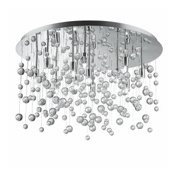 Ideal Lux - Стельовий LED світильник 12xG9/3W/230V діаметр 63 см глянцевий хром