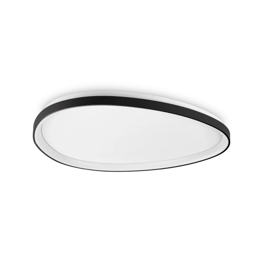 Ideal Lux - Стельовий LED світильник GEMINI LED/42W/230V діаметр 81 см CRI 90 чорний