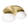 Ideal Lux - Стельовий LED світильник NINFEA 2xGX53/9W/230V золотий