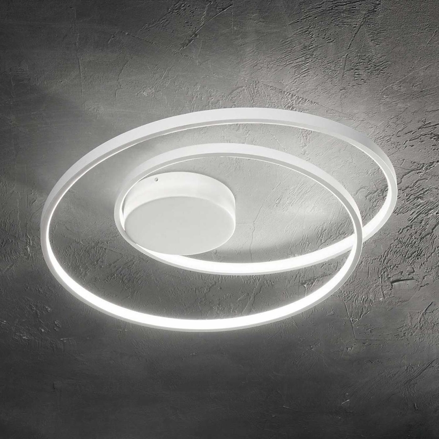 Ideal Lux - Стельовий LED світильник OZ LED/47W/230V діаметр 60 см CRI 90 білий