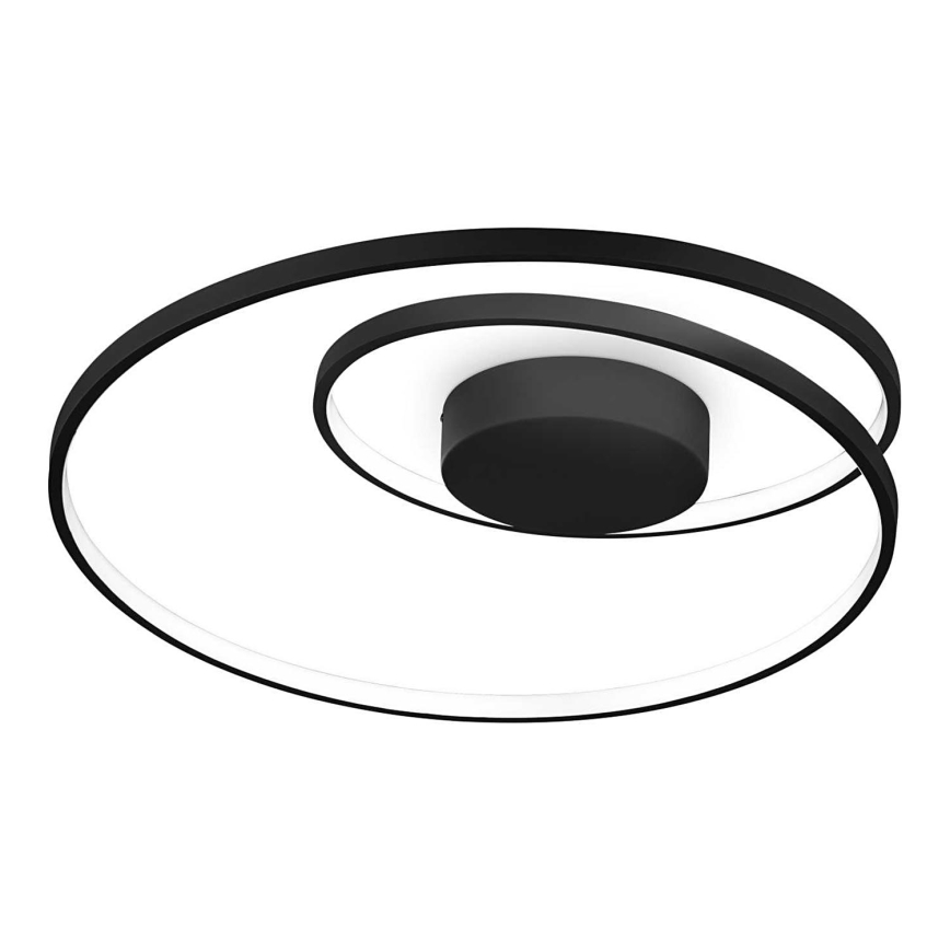 Ideal Lux - Стельовий LED світильник OZ LED/47W/230V діаметр 60 см CRI 90 чорний