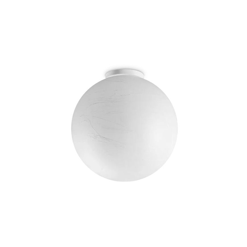 Ideal Lux - Стельовий світильник CARTA 1xE27/25W/230V діаметр 40 см білий